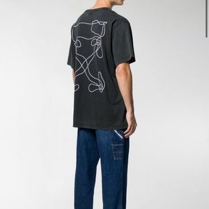 Off-white Men’s M Embroidered T shirt